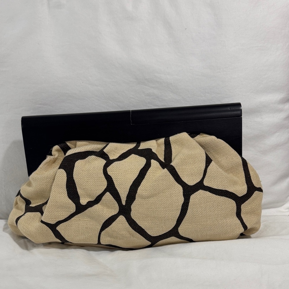 Old Navy Brown and Tan Clutch